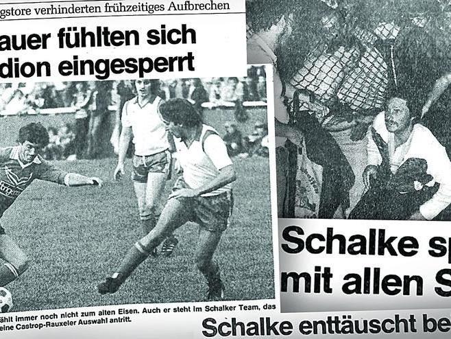 28. Juli 1982: Detlev Jaskowiak trifft für Stadtauswahl gegen Schalke 04