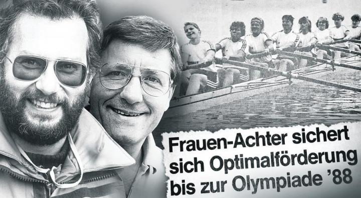 1. September 1987: Rauxeler Frauen-Achter machte Schritt in Richtung Seoul