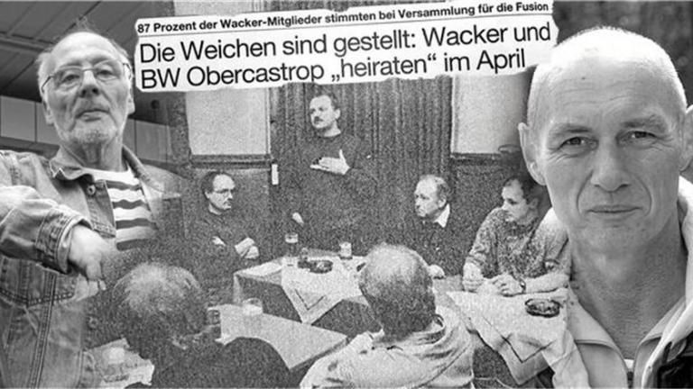 24. Februar 1997: BV Wacker Castrop und BW Obercastrop heiraten