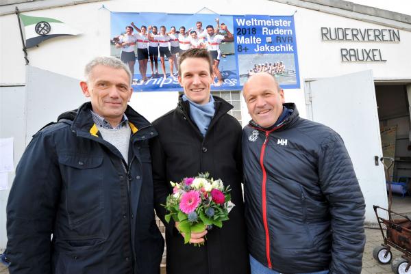 Ehrung für Malte Jakschik