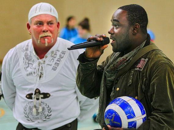 TV-Koch Nelson Müller war 2011 in Castrop-Rauxel bei der Hallenstadtmeisterschaft.