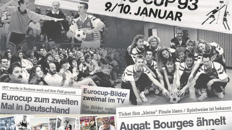 12. Januar 1993: 1500 Fans schauten sich Korfball in der Europahalle an